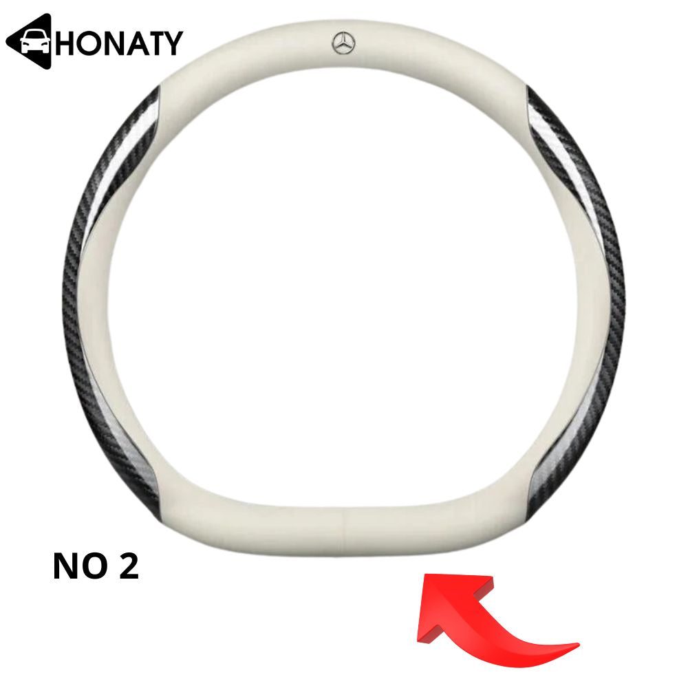 Custom Leather Steering Wheel Cover
