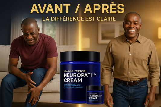 NeuroRelief™ – Crème Douce Apaisante pour Douleurs Nerveuses et Articulaires