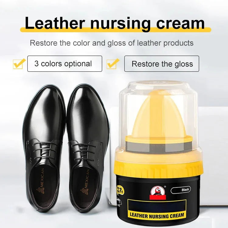 Crème de réparation pour cuir, cirage liquide pour chaussures