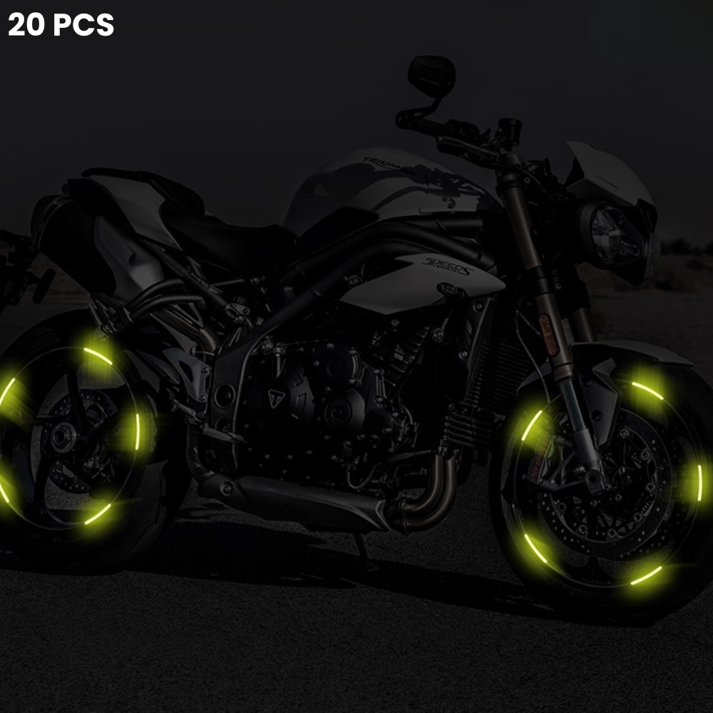 20 Pcs Illuminated Wheel Protector with Logo
