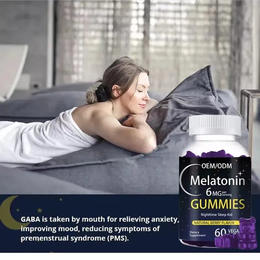 Gummies Mélatonine pour Sommeil et Relaxation