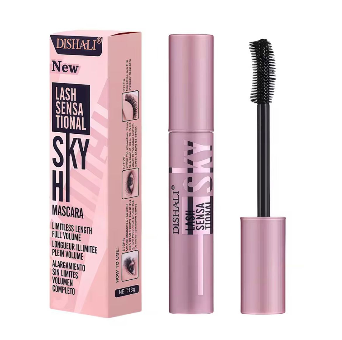 Mascara SKY volume 5D résistante à l'eau