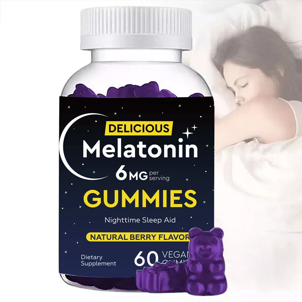Gummies Mélatonine pour Sommeil et Relaxation